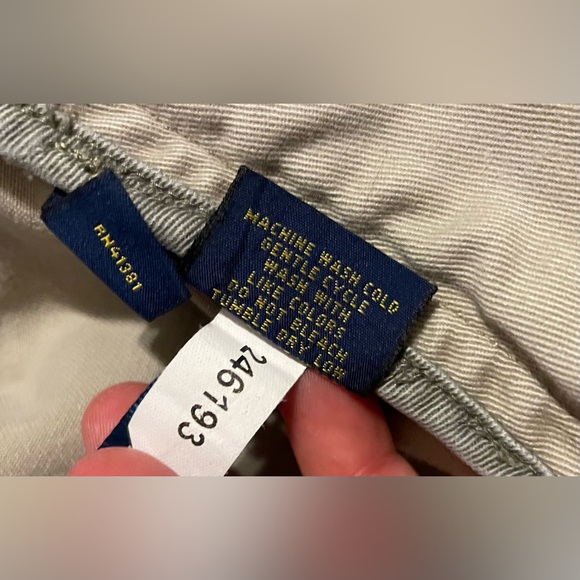 Polo Ralph Lauren cargo shorts men's 38x10 khaki light brown cotton preppy - Picture 8 of 12